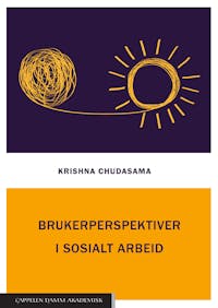 Forsiden av boka Brukerperspektiver i sosialt arbeid - tekst og enkel grafikk
