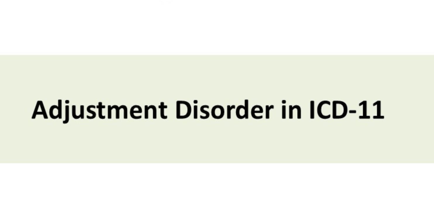 ROP - Tilpasningsforstyrrelser (ICD-11)